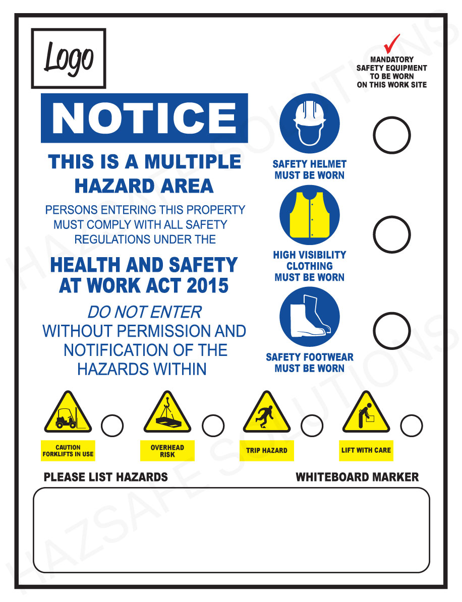 Safety Notice Board Ideas