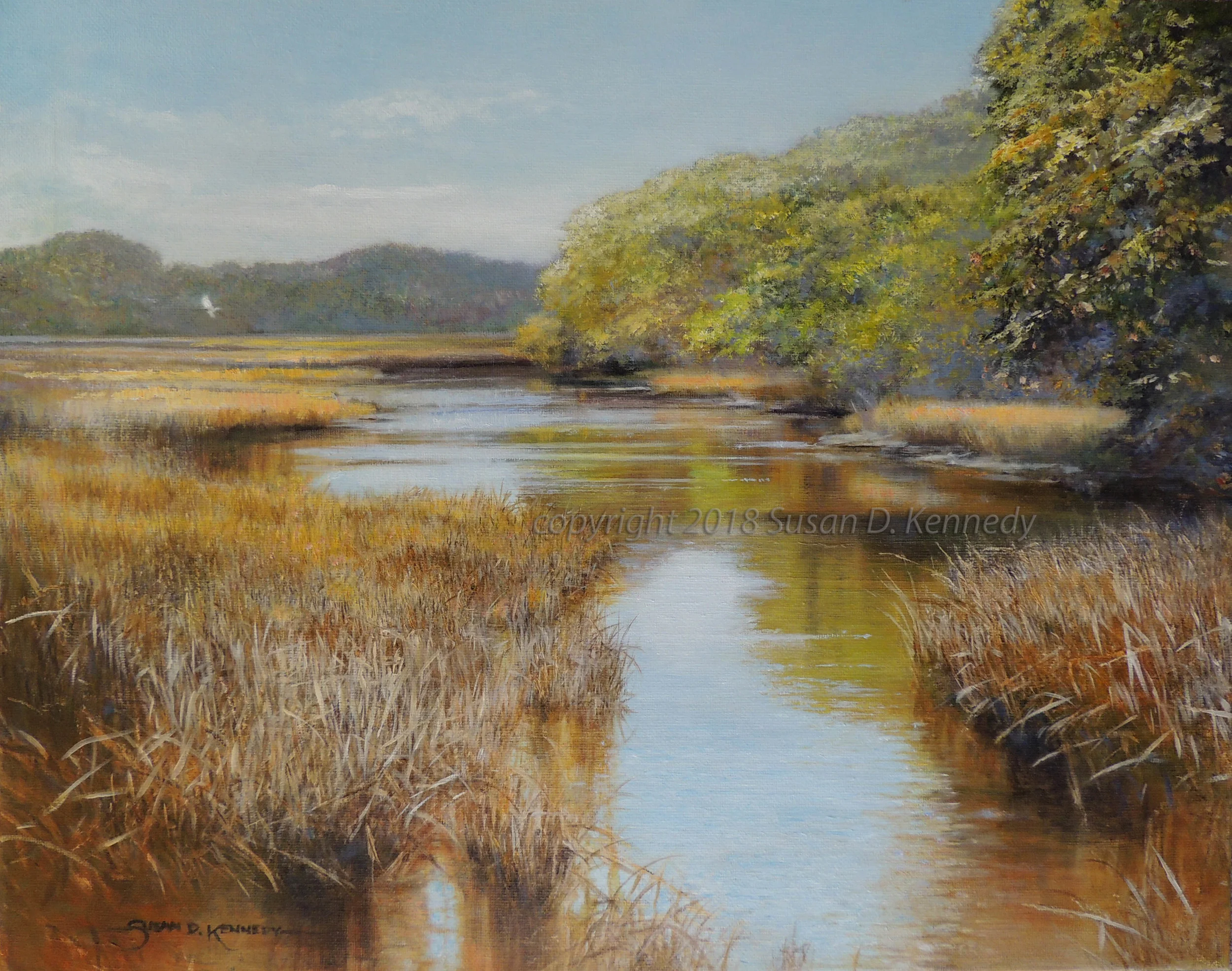  Not the Botany Bay overseas...(where is it?) but the Botany Bay on Edisto Island in South Carolina. I think I did this in oil, not acrylic. 