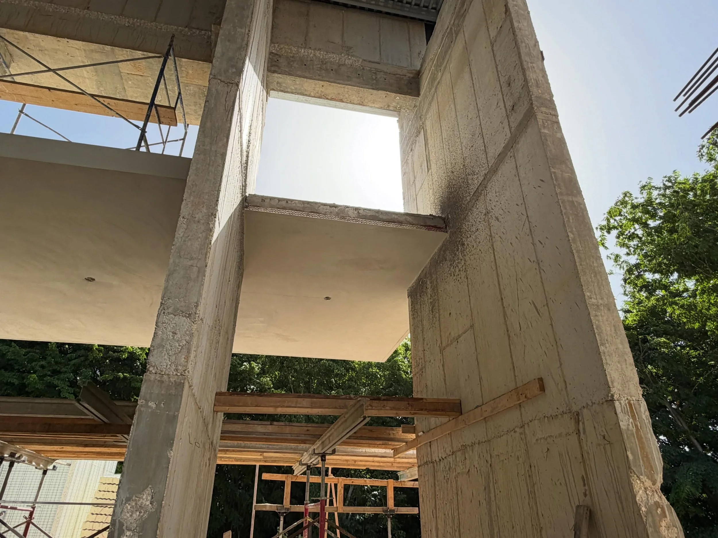 Progressing nicely at the New Gymnasium project for @colegiosanignaciopr
