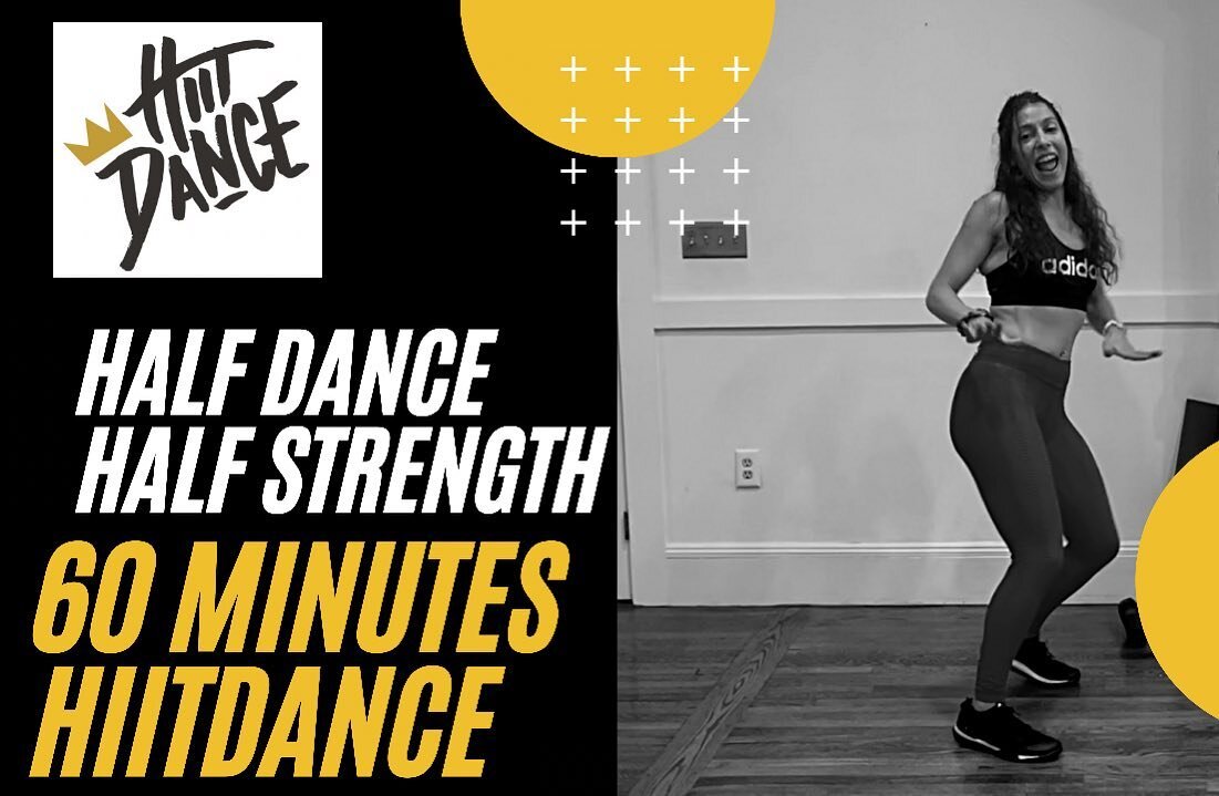 Your new workout of the week is posted on @hiitdancefitness On Demand #hiitharddanceharder