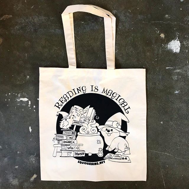 Just printed some totes for @squidbrains  #screenprinted #handpulled #sanjose #bayarea