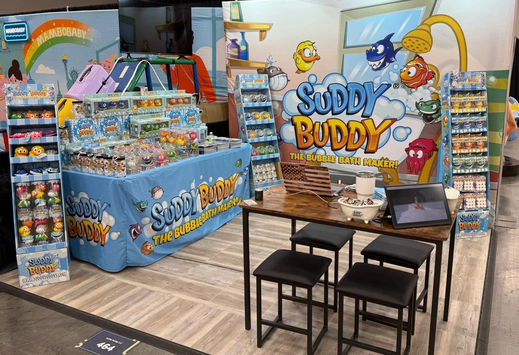 Suddy Buddy Booth Display
