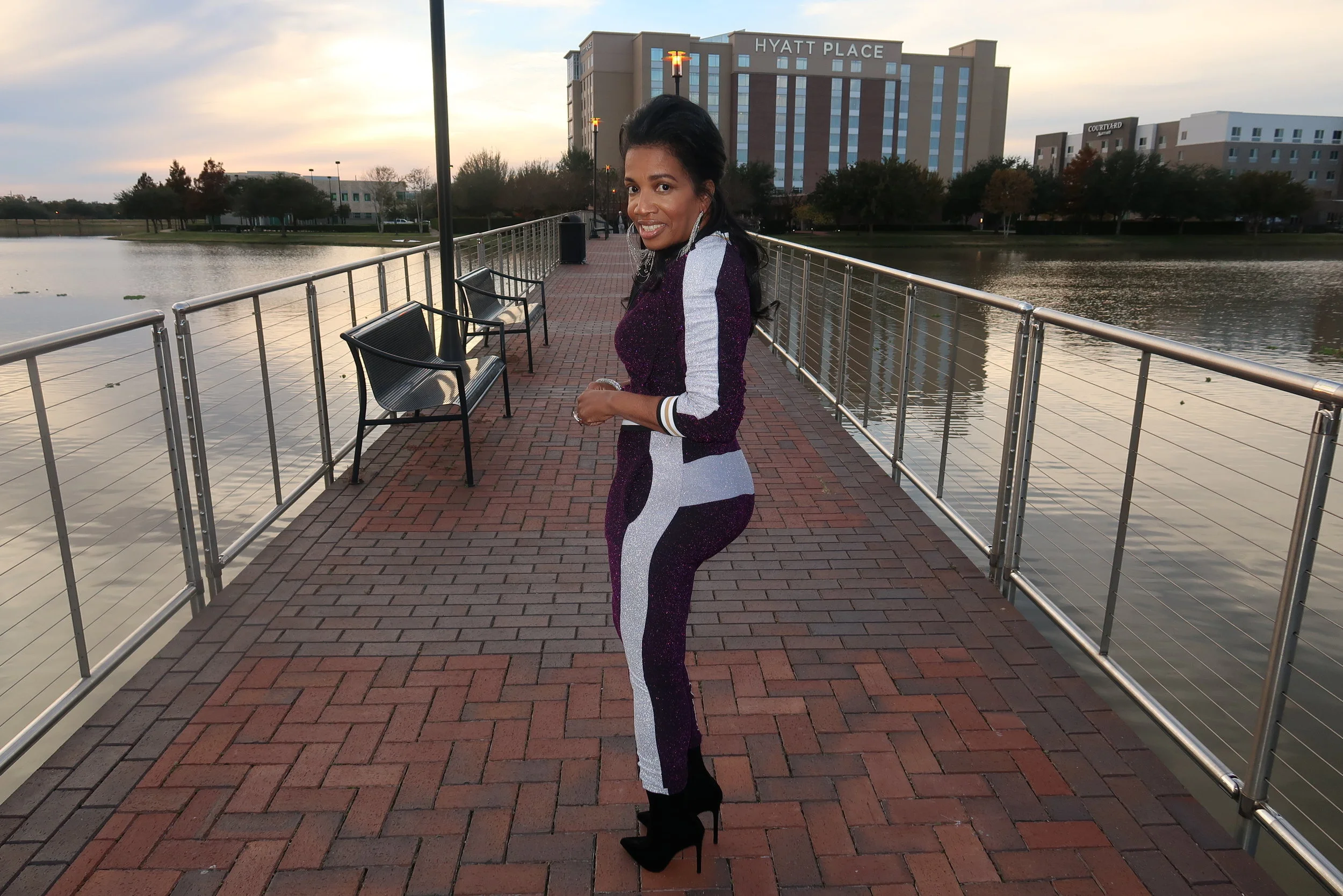 The Stella jogger - Purple passion