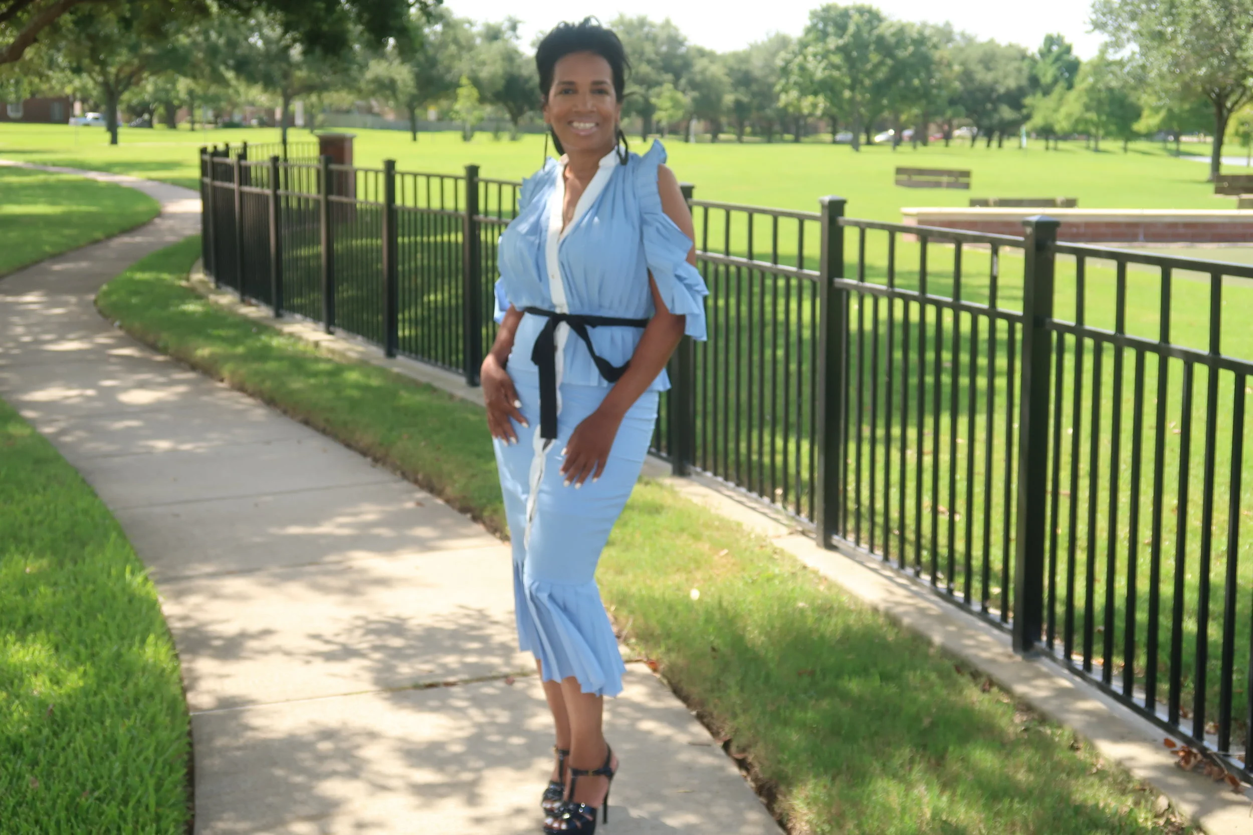 The Gabrielle Ruffle dress