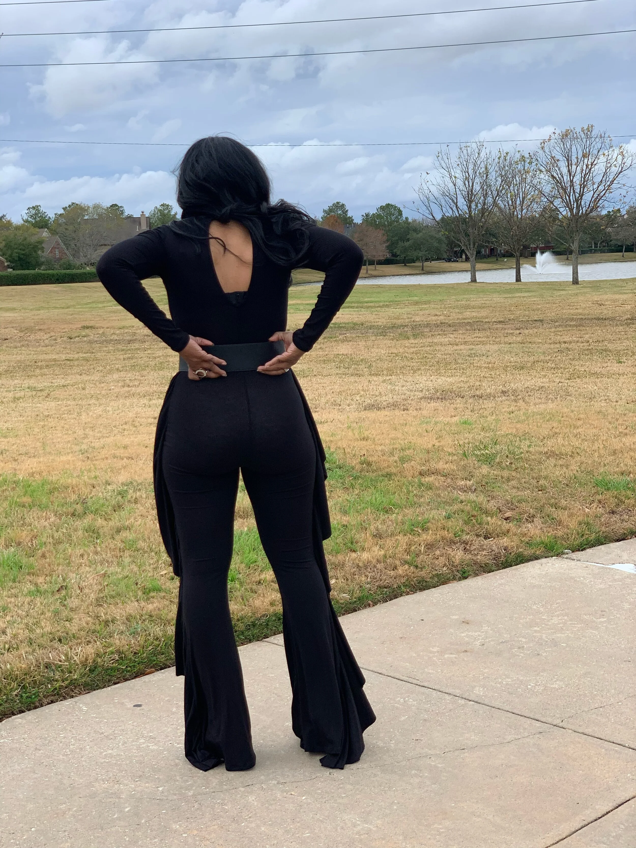 The Angie Ruffle Jumpsuit