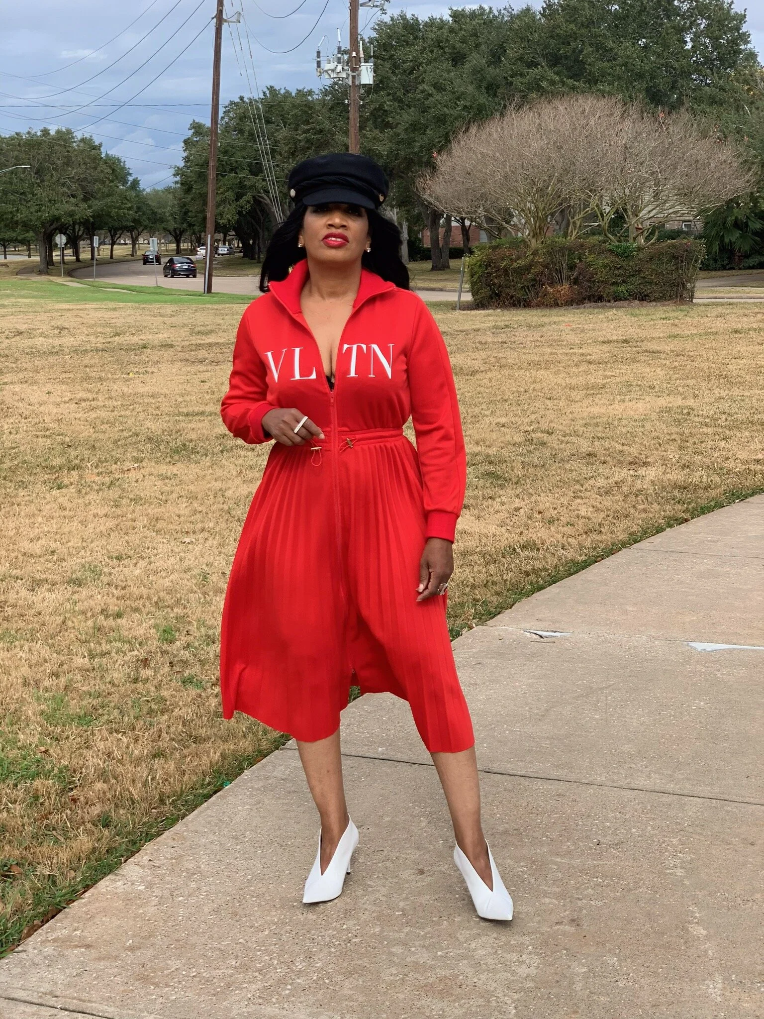 VL-TN Oish dress (Red)