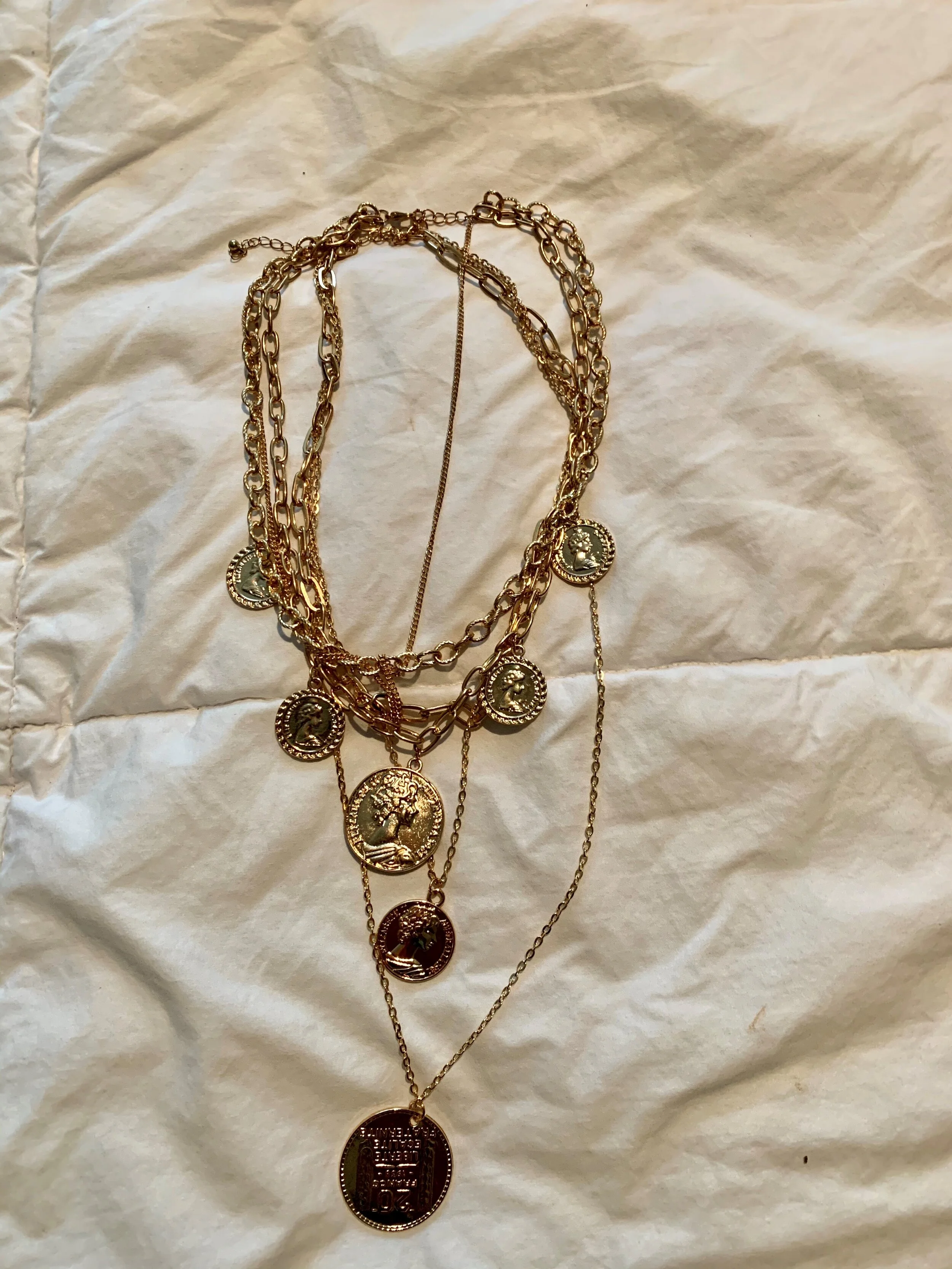 Coincidence Coin necklace (set of 2)