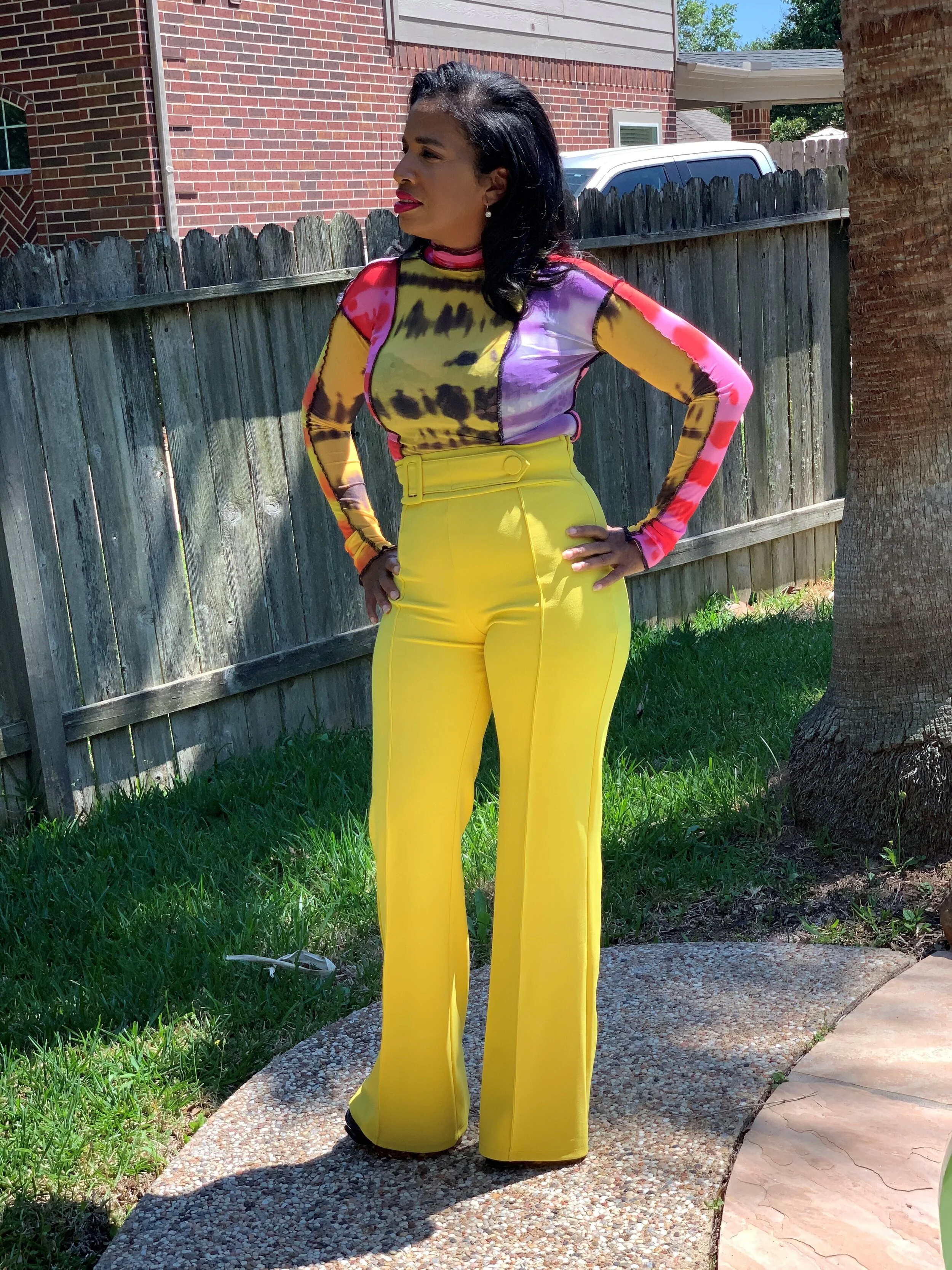 The Reminisce of the Vertigo Pant - Yellow