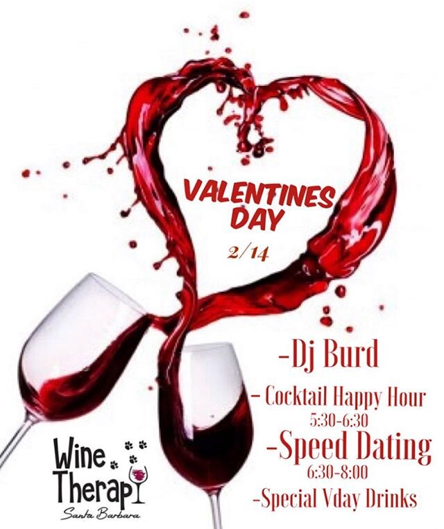 This Friday! We have some special things going on: We’ve got live music by DJ Bird to entertain all night long, A special Valentine’s Day inspired drink menu and a cocktail happy hour before our first ever SPEED DATING event! Find the lov