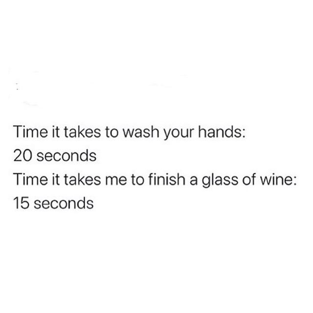 Just a friendly reminder for both! Like everyone else, we are monitoring the situation closely and are making sure we are still a CLEAN & SAFE place for you to have a glass of wine, use common sense, think about others and be safe! ——