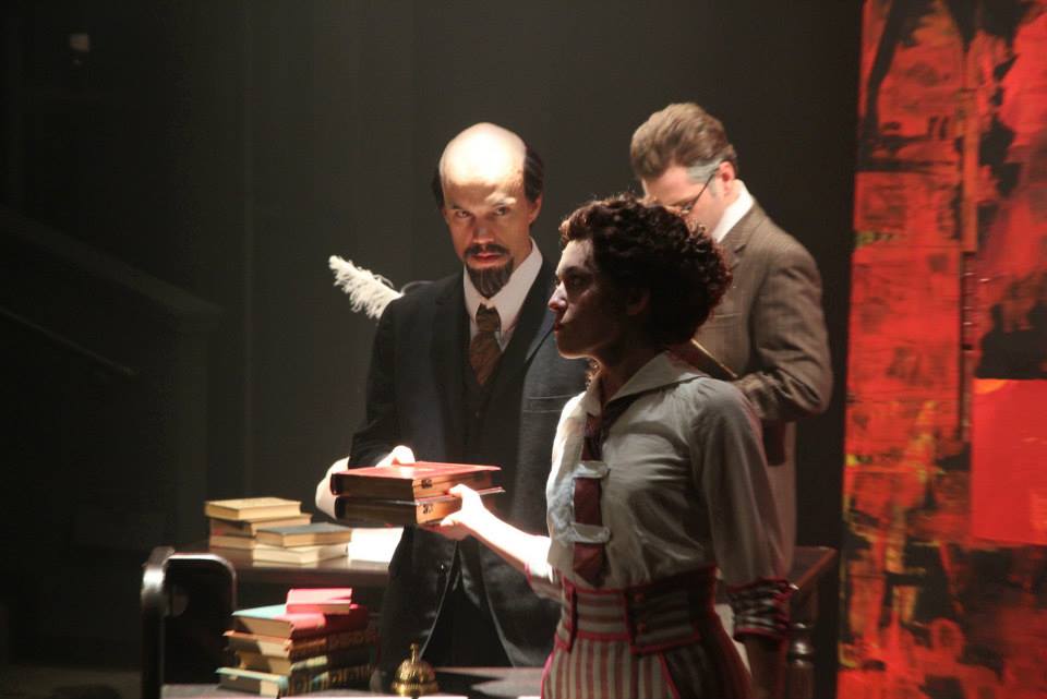 Eric Parks and Kelsey Brennan in Travesties