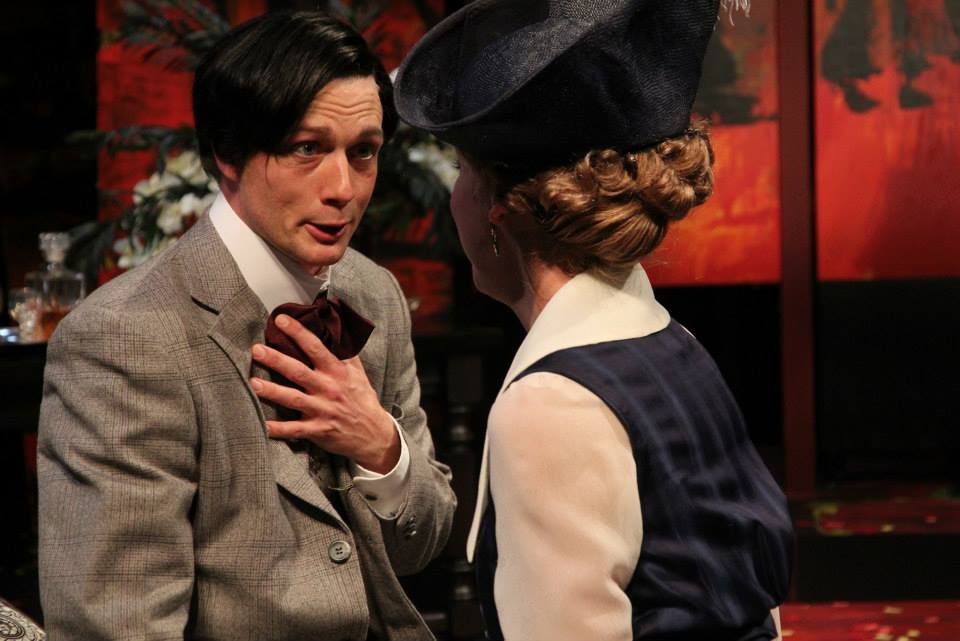Matt Schwader as Tzara in Travesties