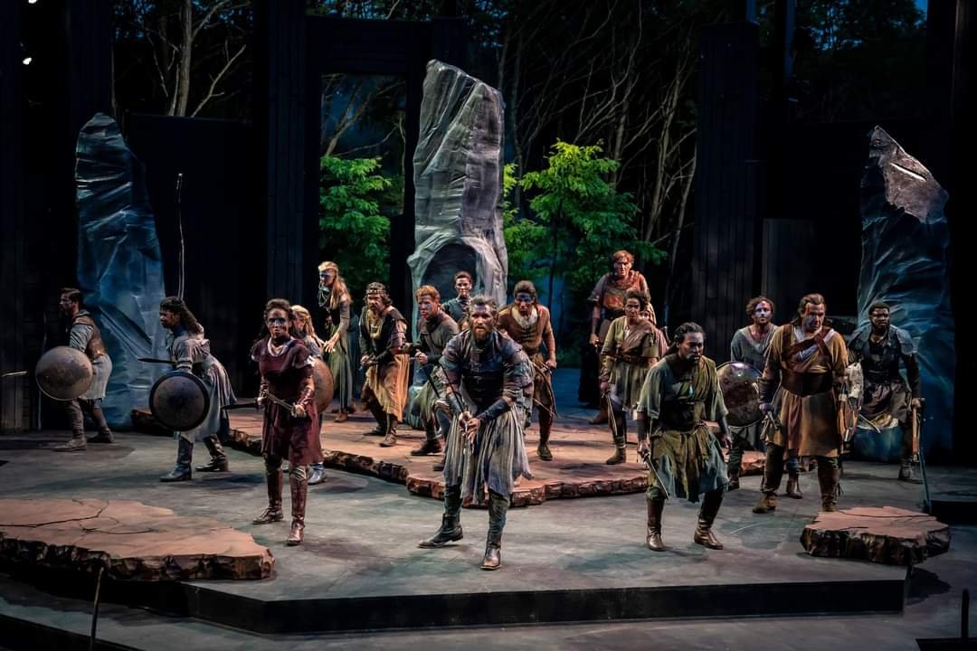 Cast of Macbeth at American Players Theatre