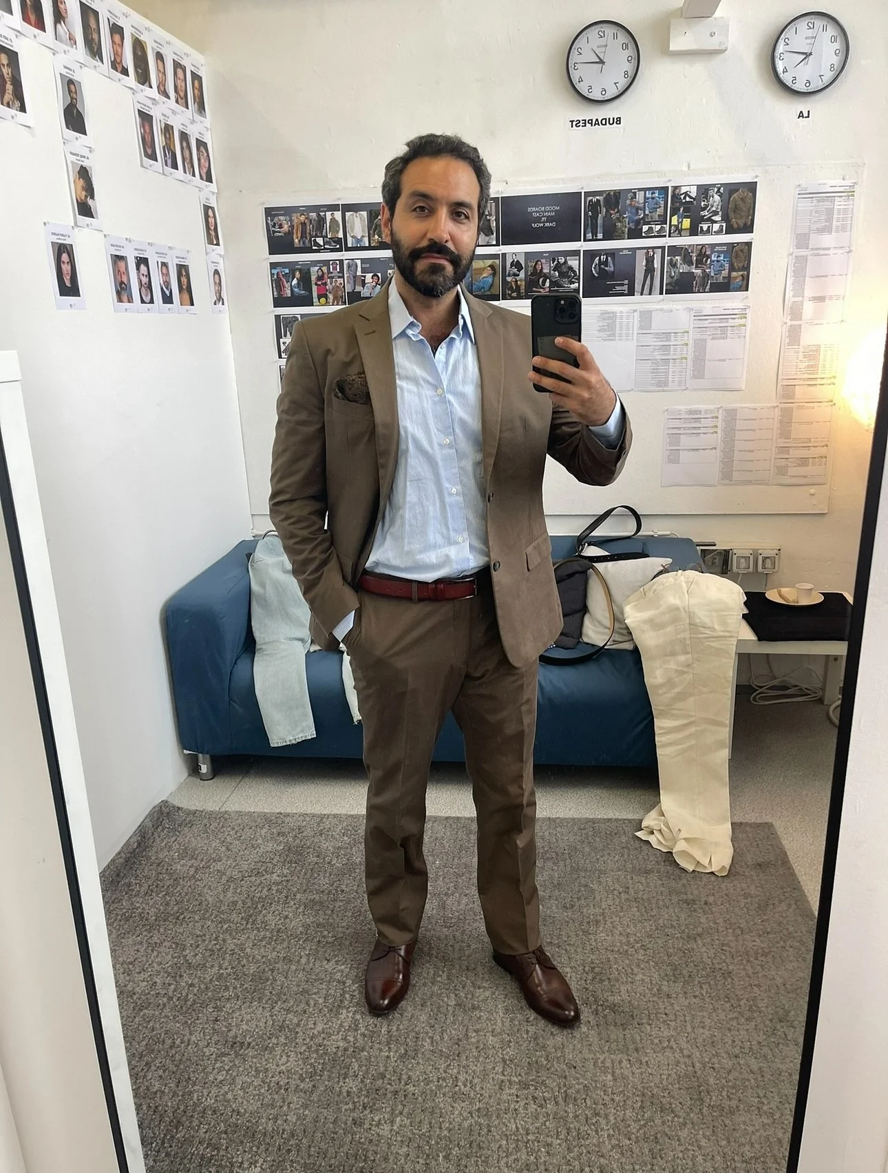Cyrus in the making. Thank you, @sonumishracostumedesign, for all the looks. I feel like we went through nearly 20! I wish I had taken more photos. You brought such clear vision and style, always paired with a smile. I also loved our talks and laught