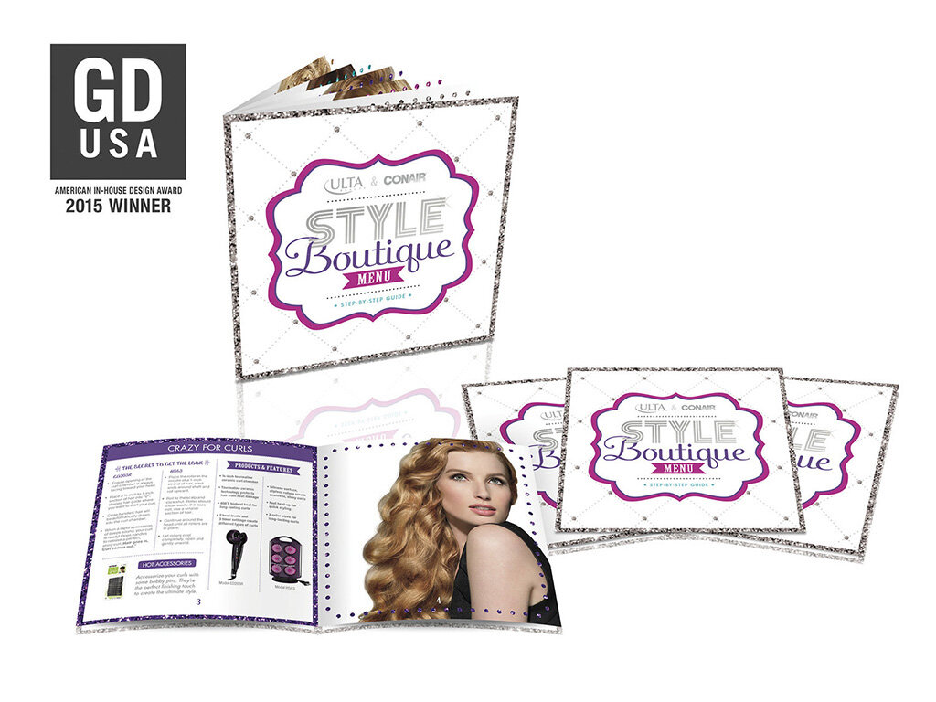 ULTA & CONAIR • style boutique menu