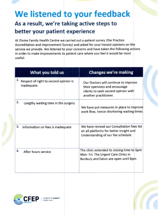 We listened to your feedback