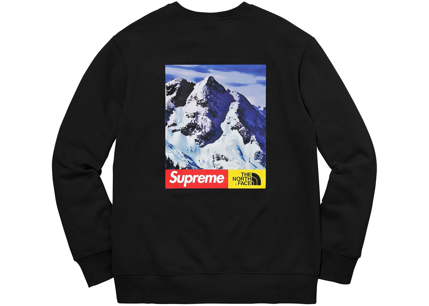 Supreme X The North Face Mountain Sweatshirt Black — Deadstock Chicago