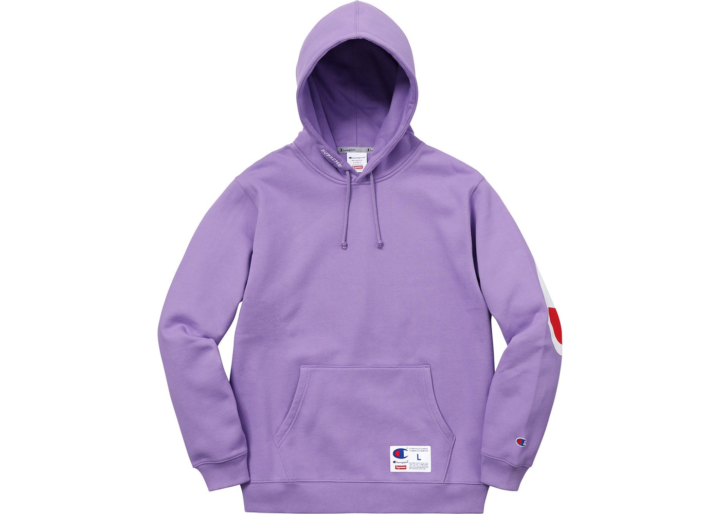 light purple champion sweatshirt