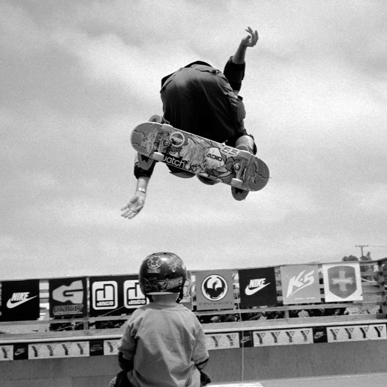 Tony Hawk with Son