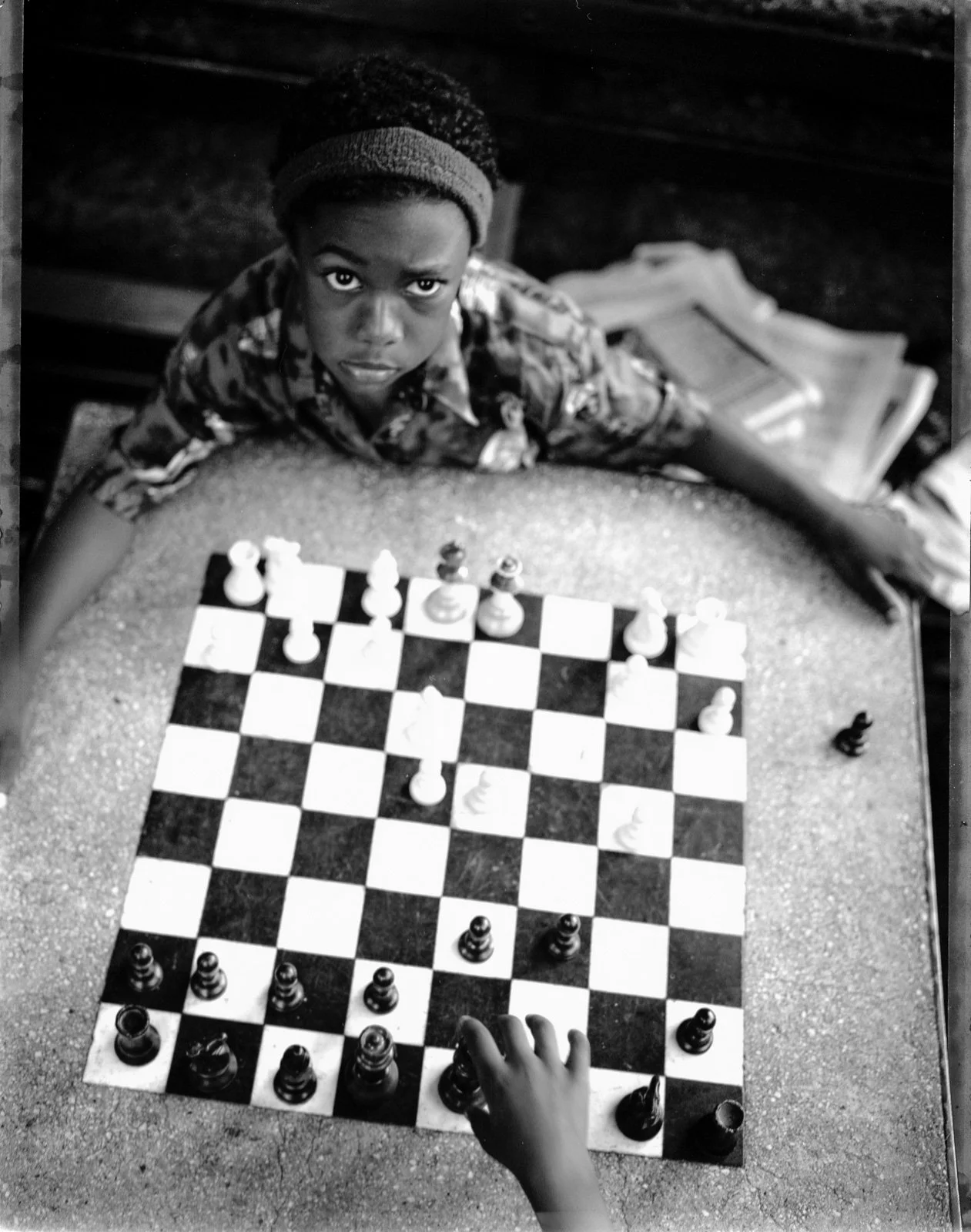 Boy at the Chessboard