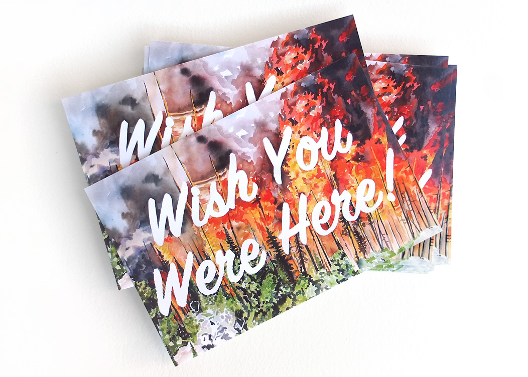 "Wish You Were Here" - Postcards