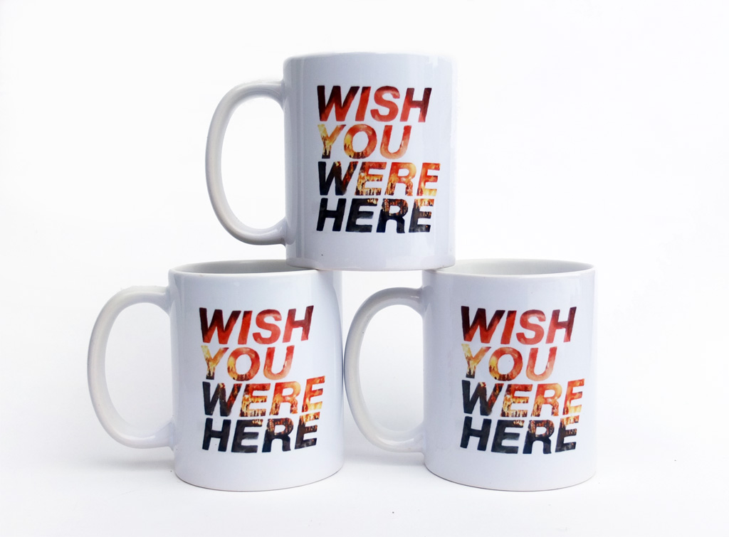 "Wish You Were Here" - Commemorative Mug