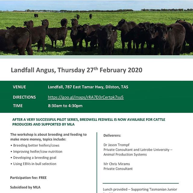 We are excited to be hosting a Bred Well Fed Well day at Landfall in February 2020. Bred Well Fed Well is a practical, one-day workshop highlighting the key production benefits of superior genetics, plus feed management for improved reproductive perf