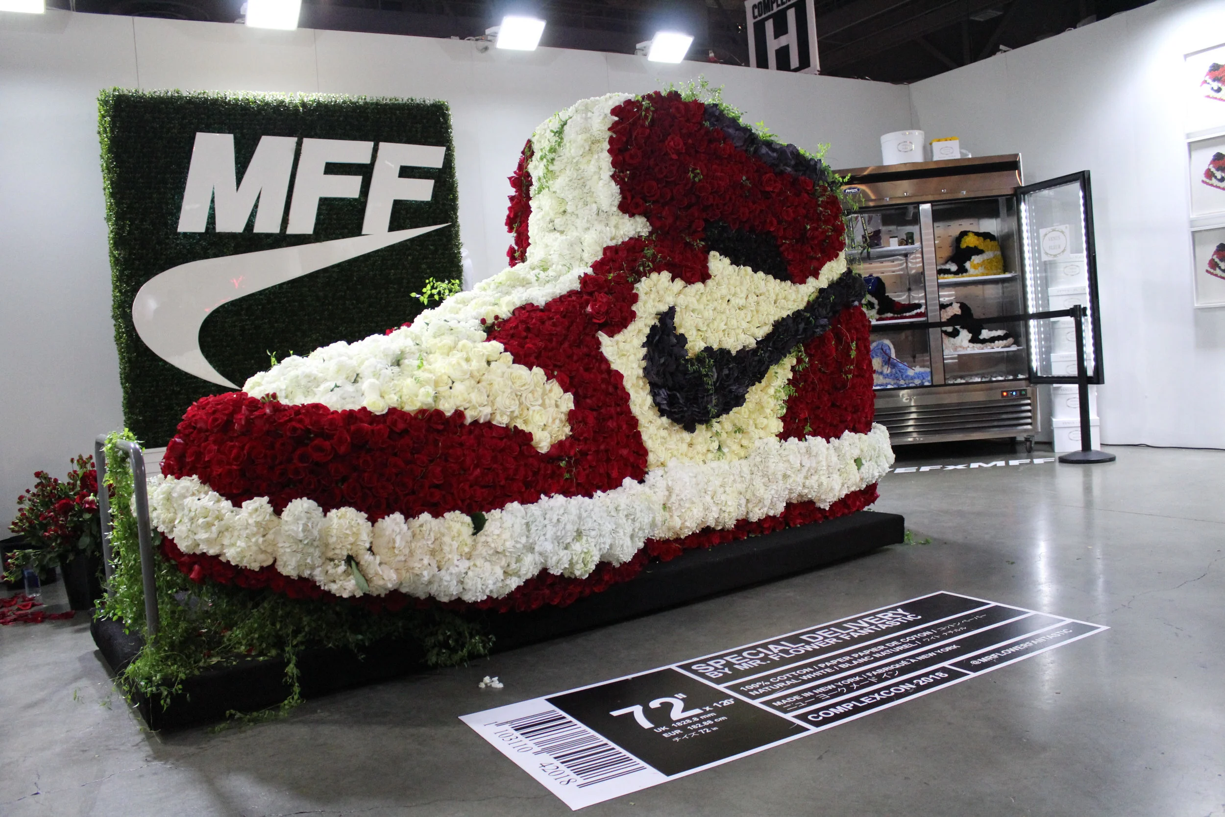 Mr. Flower Fantastic booth