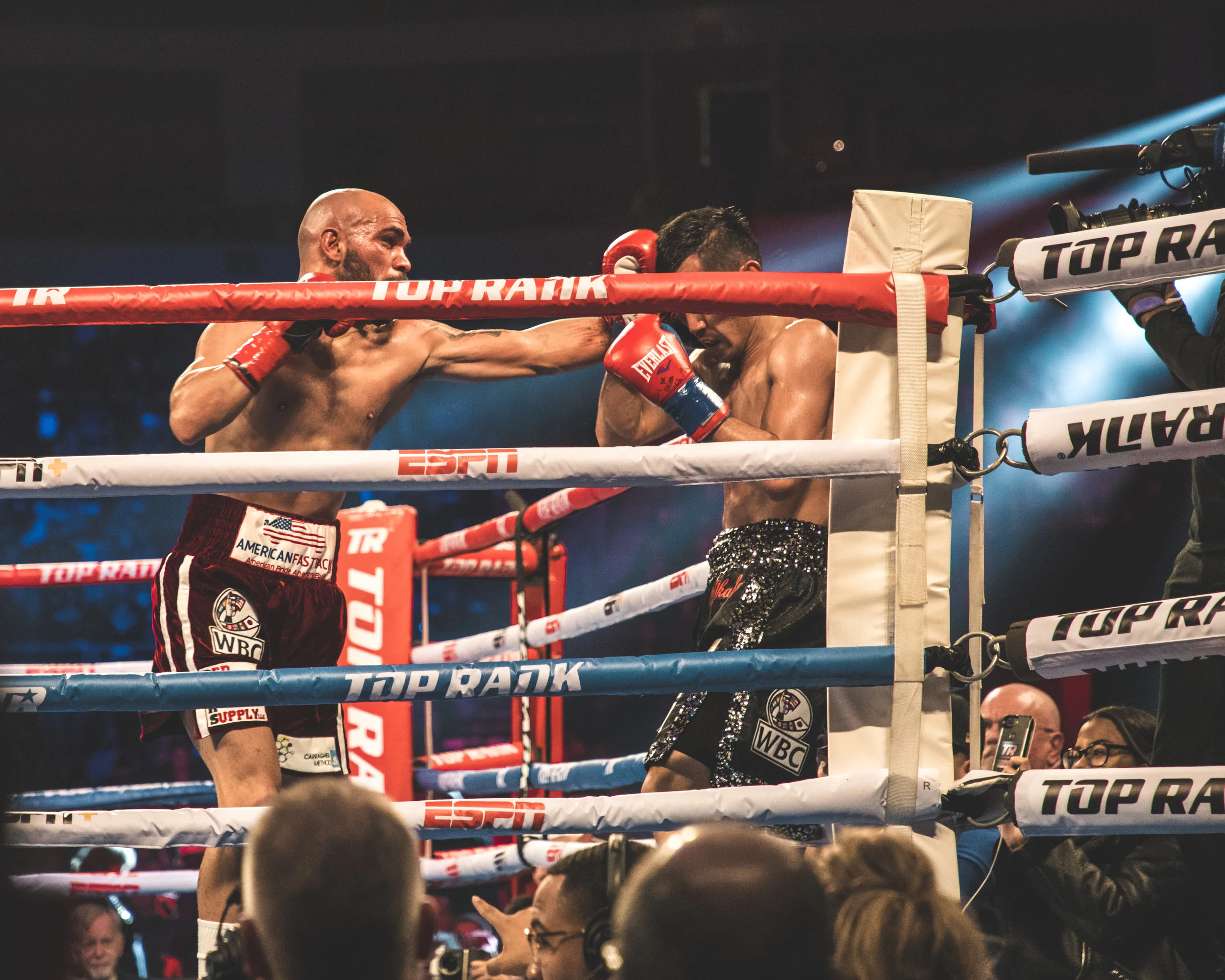 Ray Beltran punching Hiroki Okada by Benny Blanco