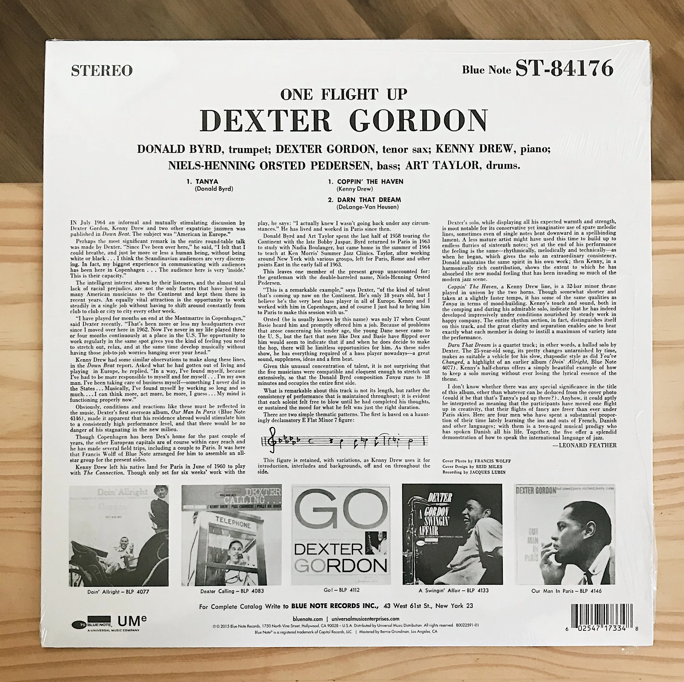One Flight Up Dexter Gordon South Rhodes Records 2.jpeg