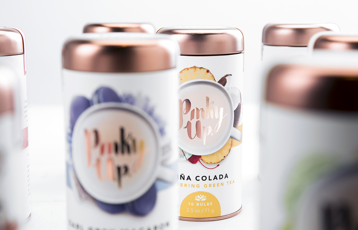 We wanted a packaging solution that would last longer than a paper box, store tea well, make a great gift, and have personality.