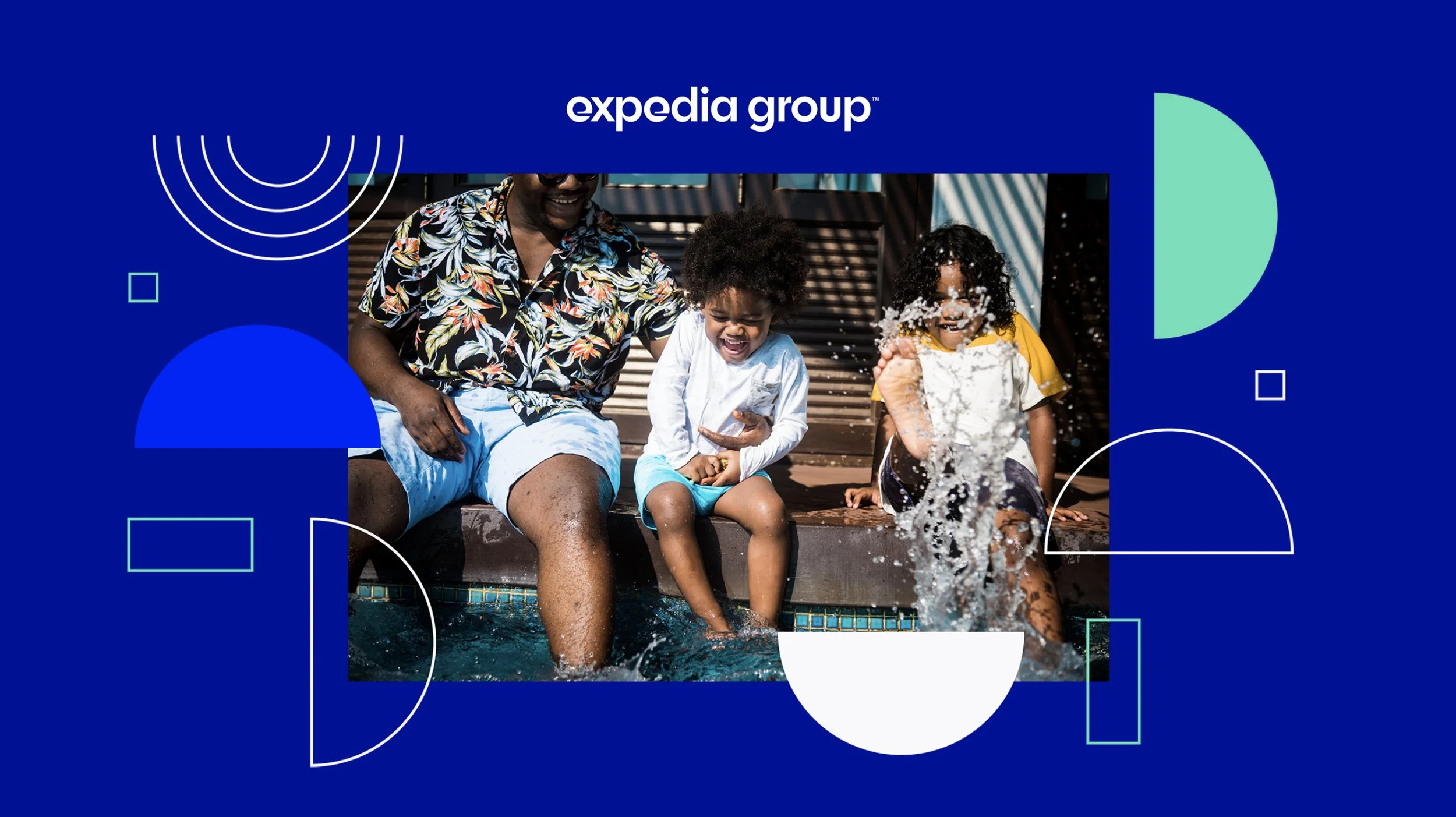 I created a visual language of circles and semi-circles which is often layered with photos. It's abstract enough where it can be used for various campaigns or use cases that we can't even predict for.
