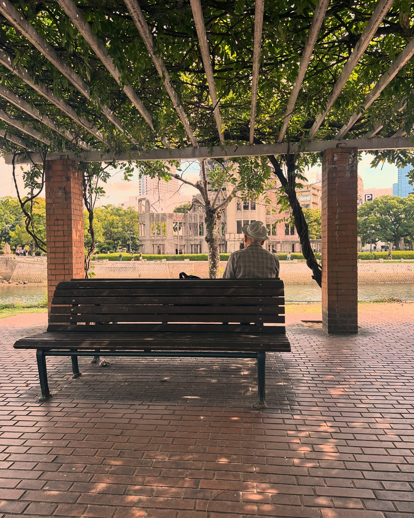 A friend asked me to share a favorite photo from my recent trip to Japan. Now no single photo could capture the beauty, calm, and sheer wonder I felt while in the country for about two weeks. But one photo comes to mind a lot. This photo of an older 