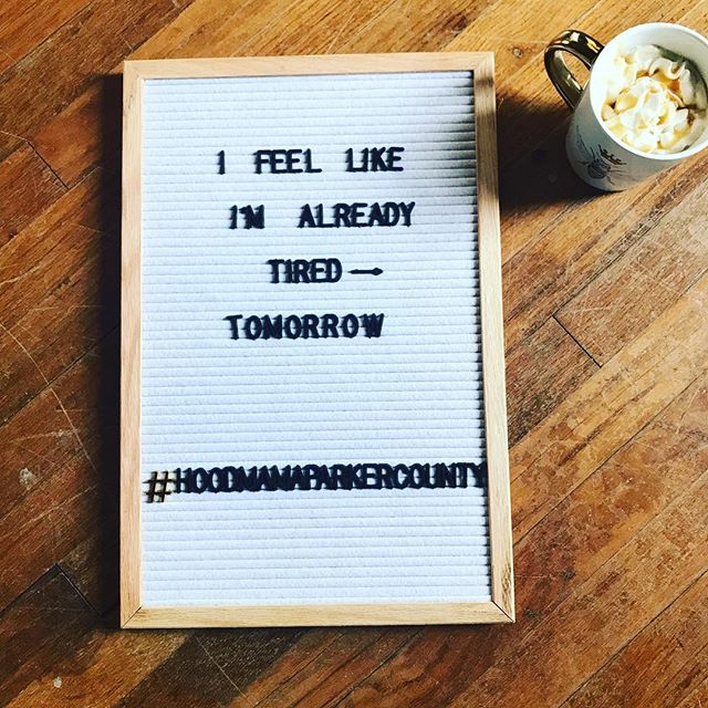 Maybe it&rsquo;s the rainy weather rolling into the #parkercounty area this evening or maybe it&rsquo;s the sugar crash after the Valentine&rsquo;s Day activities, but a lot of our #mamas are tired today. Where&rsquo;s the coffee at? 😜 Today&rsquo;s