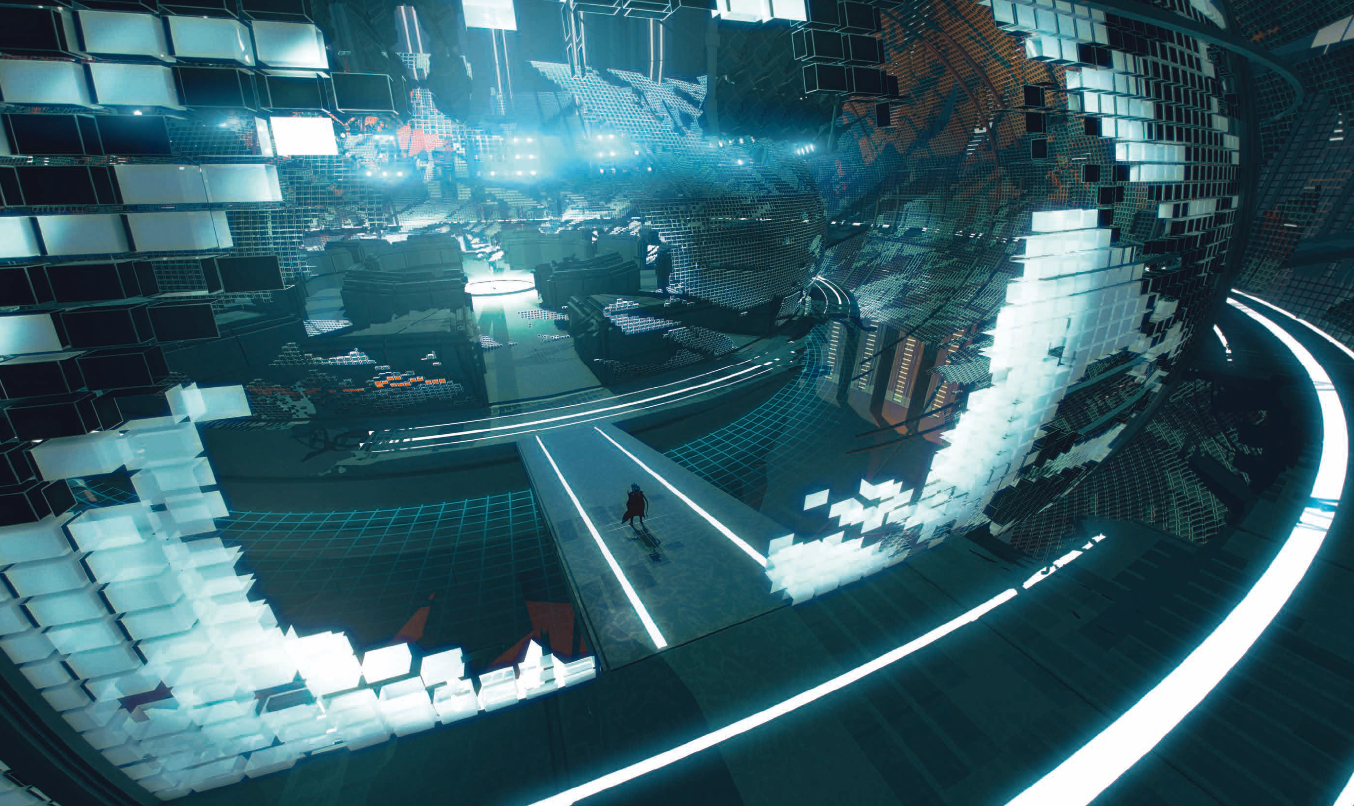 (c) Furi , TheGameBakers, 2016. L'oeuvre est devenue l'une des principales références en matière de sound design, chacun des personnages du jeu bénéficiant d'une pièce sonore sur mesure pour refléter sa personnalité et son style de combat.
