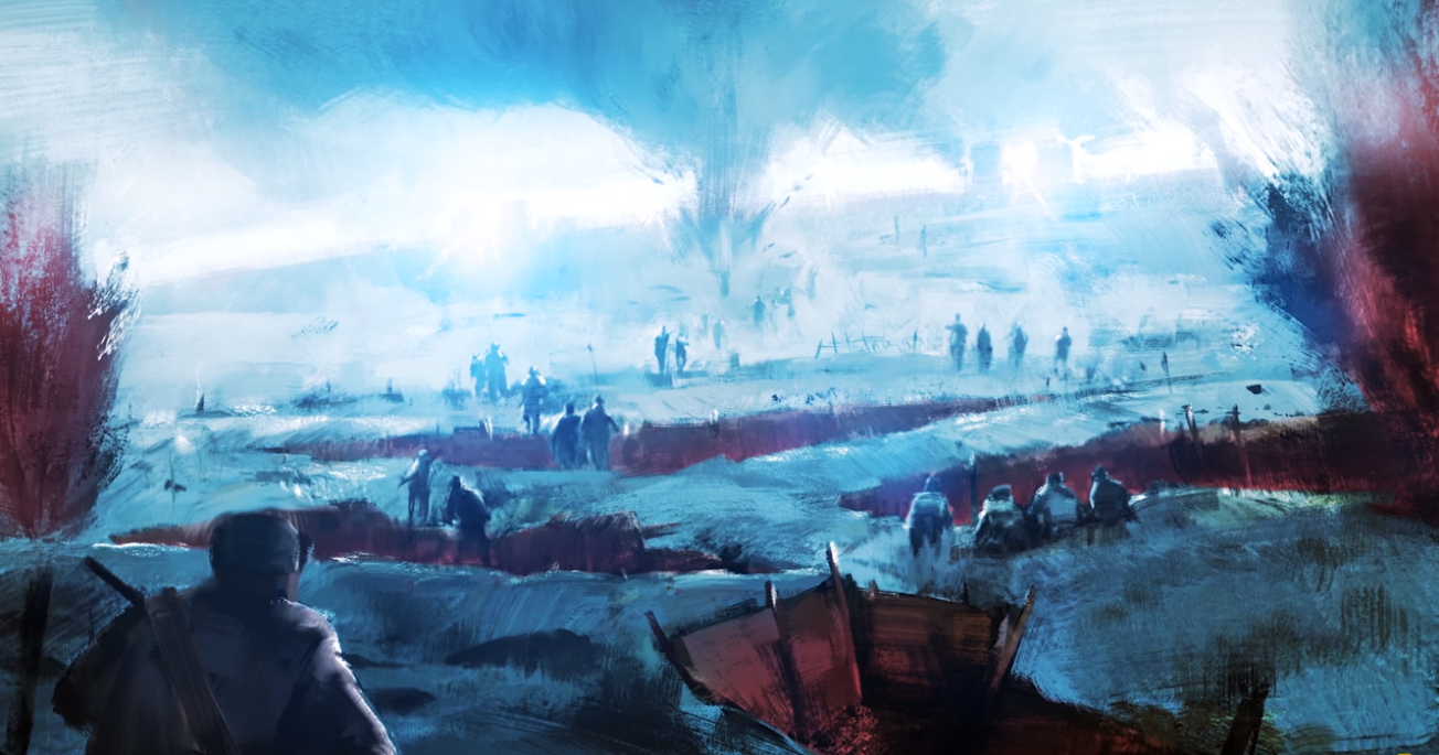© 11-11 : Memories Retold, concept art, DigixArt, Bandai Namco, 2018.