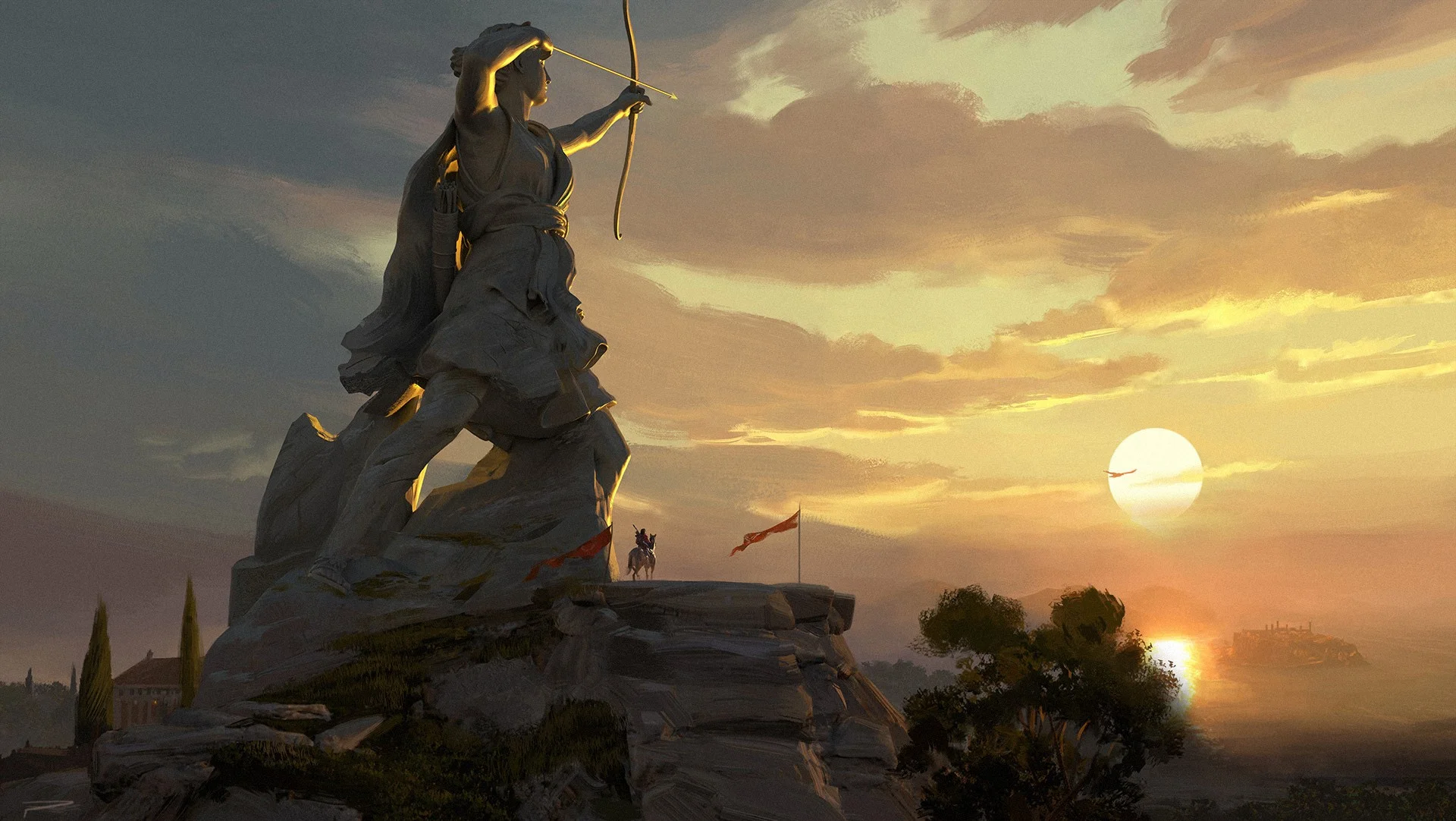 © Hugo Puzzuoli, Artemis Spirit, Assassin’s Creed Odyssey, Ubisoft.