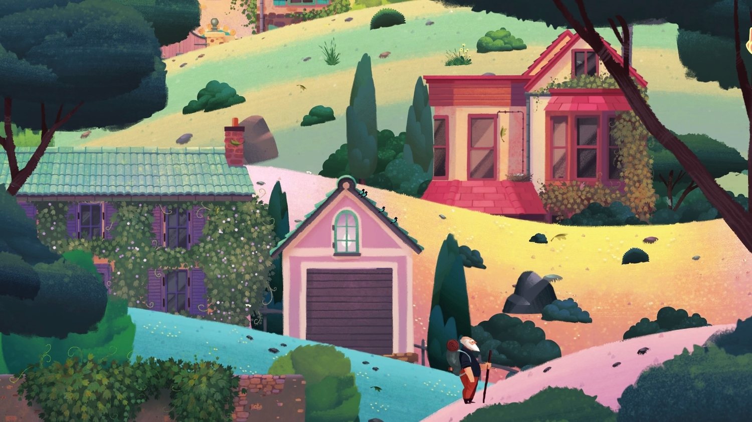 Old Man's Journey : DE L’ARTÉFACTION DU PAYSAGE VIDÉOLUDIQUE