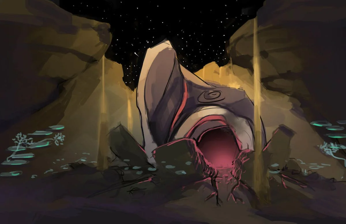 © Wesley Martin, Concept art, Outer Wilds, Mobius Digital, Annapurna Interactive, 2019.