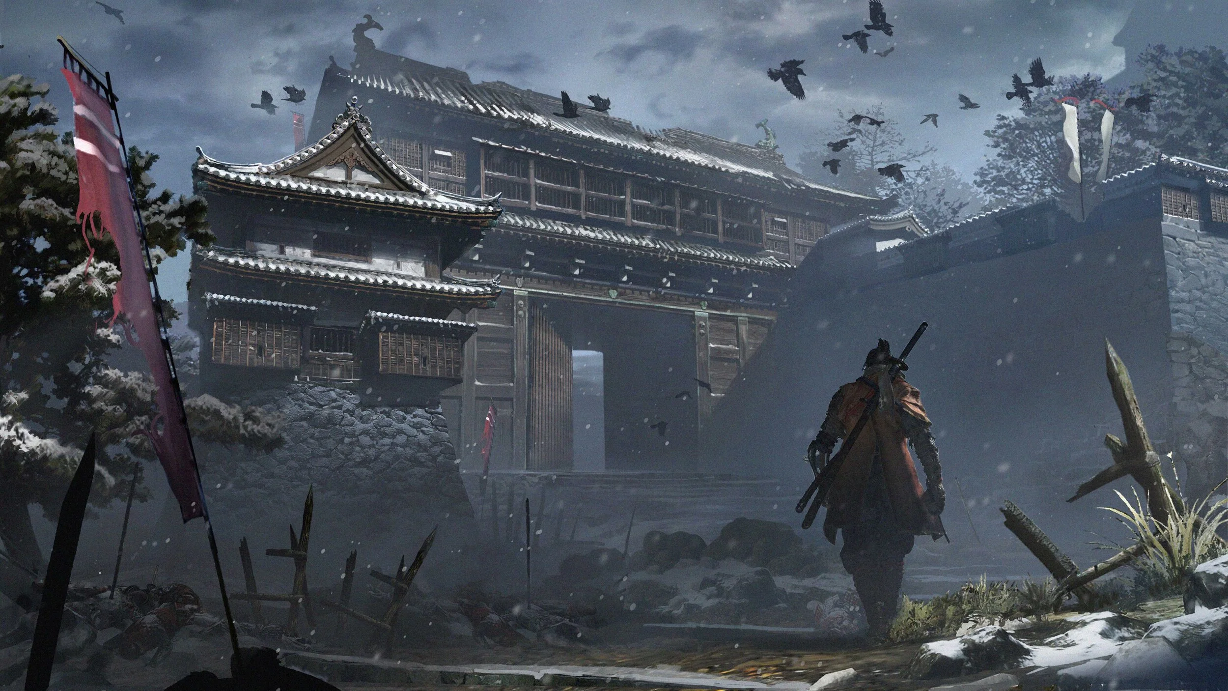 Concept Art By Fromsoftware Sekiro Shadows Die Twice Pixel Life Stories