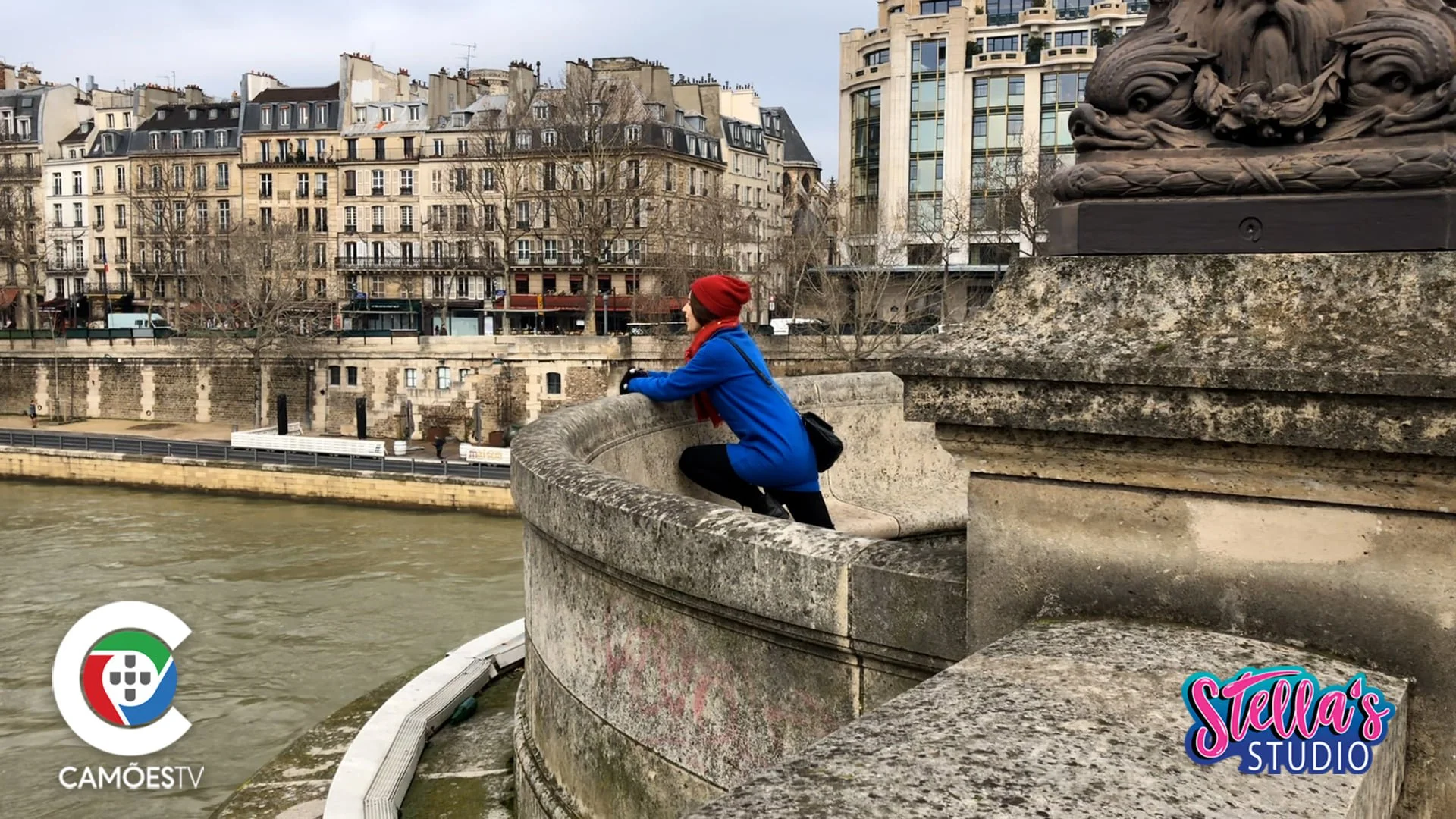 Interview on Camoes TV with Stella's Studio