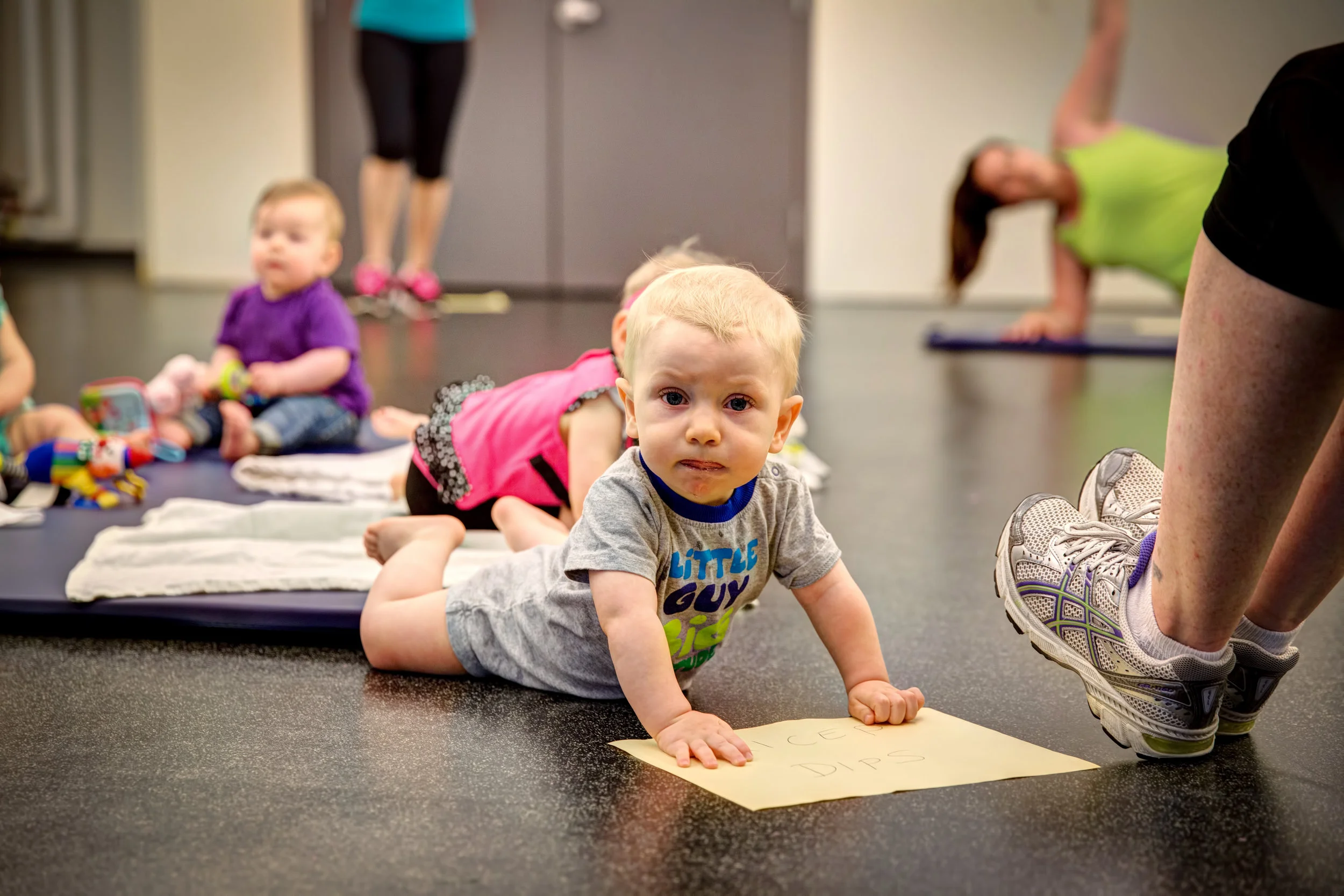 New moms unite! Many classes and programs throughout Town provide a space where mom’s can get some “mommy time” and tots can get some “tummy time!”