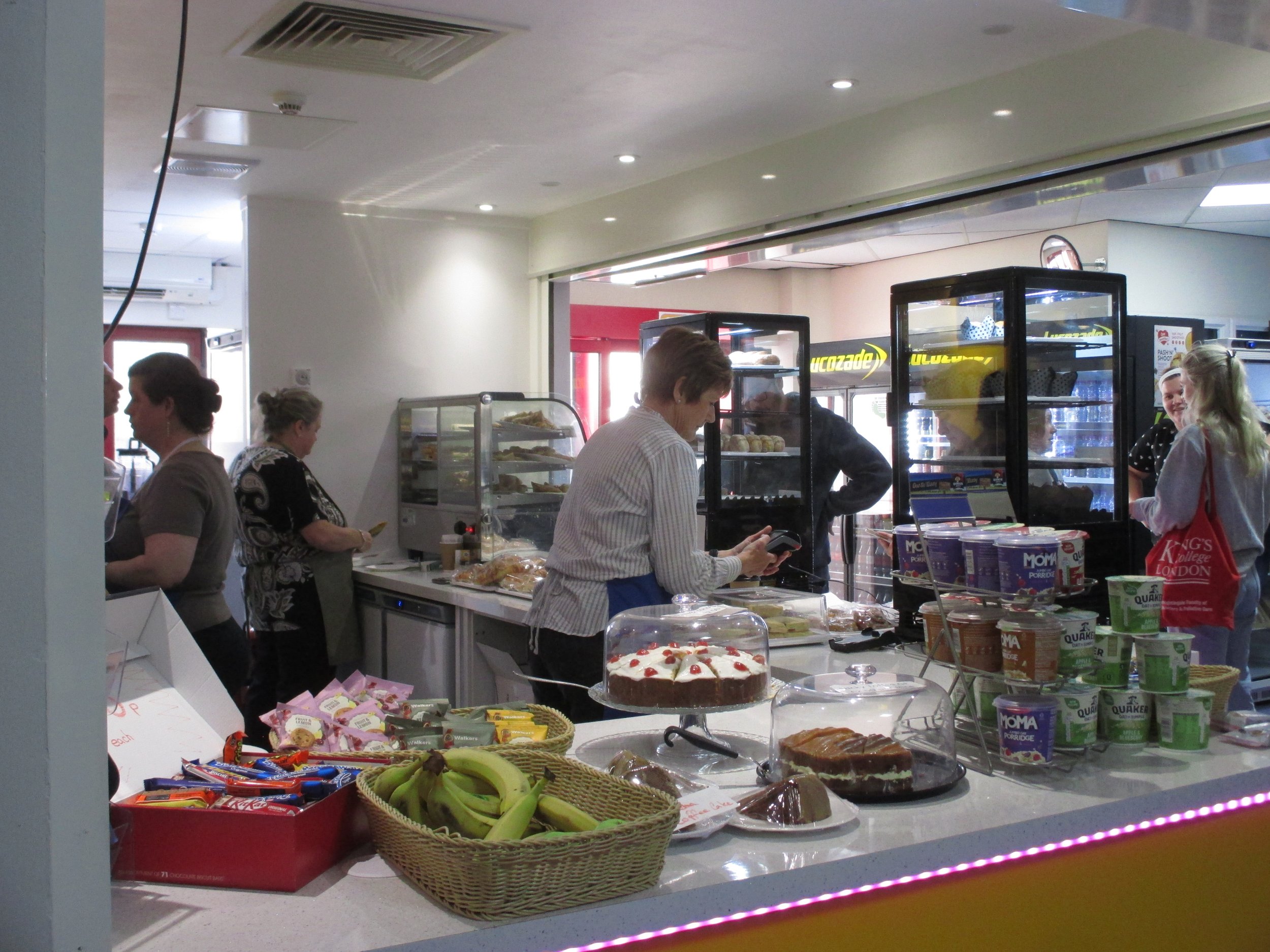  Serve food to patients, visitors and staff and raise money for the hospital   Our Coffee Shop    Support Us  