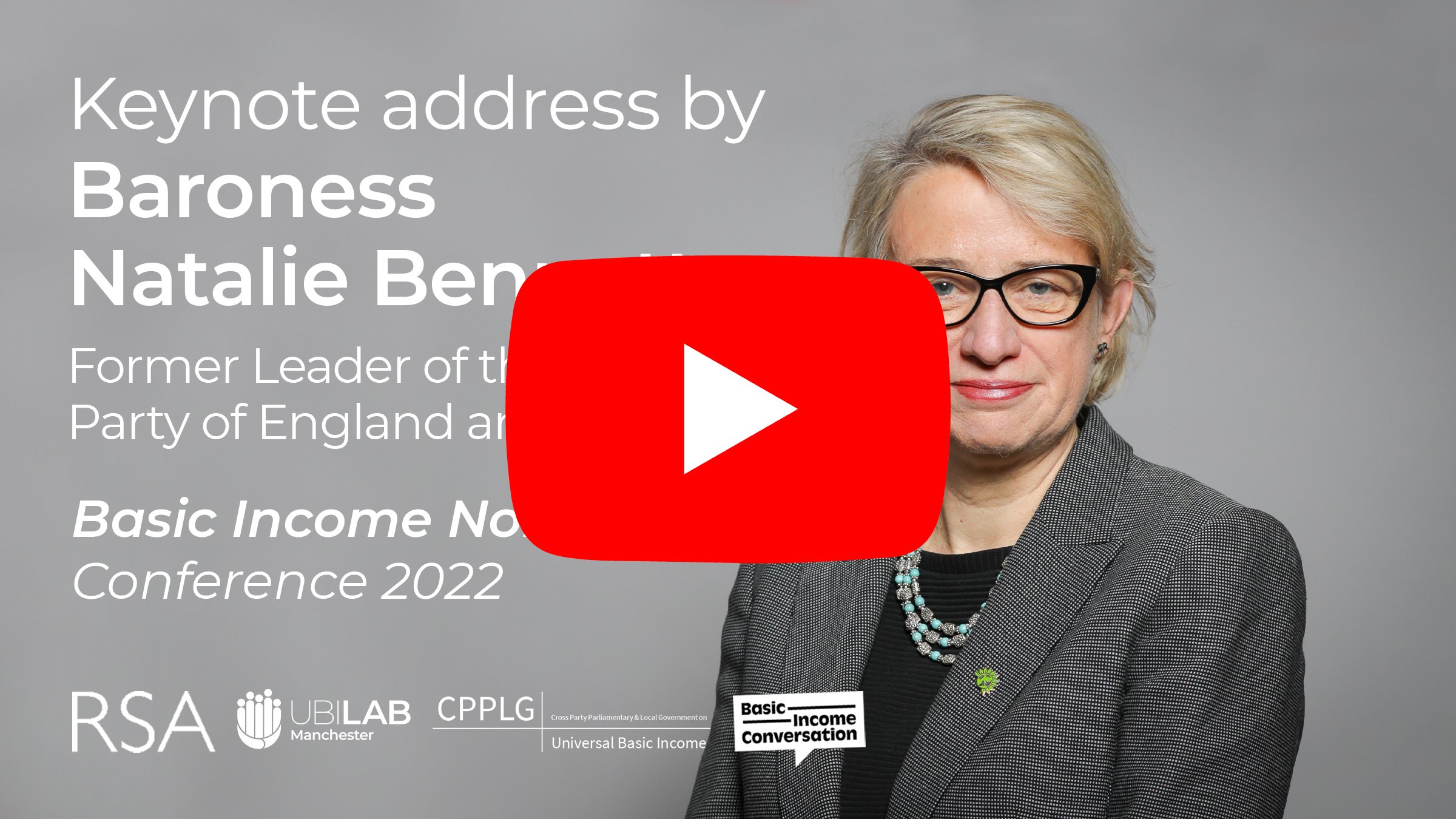 Keynote address: Baroness Natalie Bennett