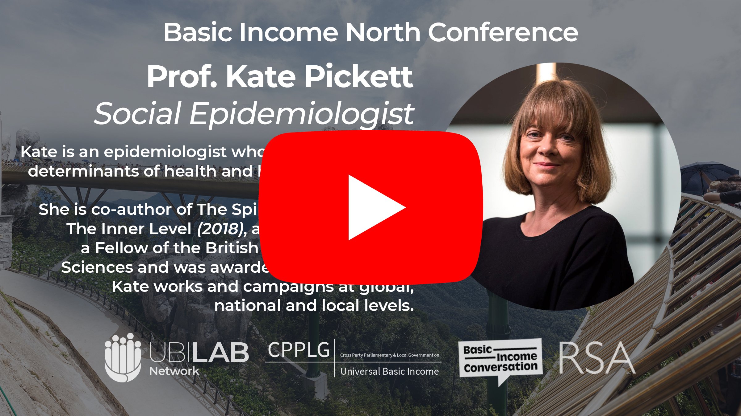 In Conversation with Kate Pickett - Basic Income North 2023