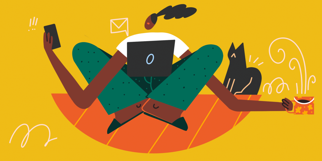 Working from home: tips from the pros