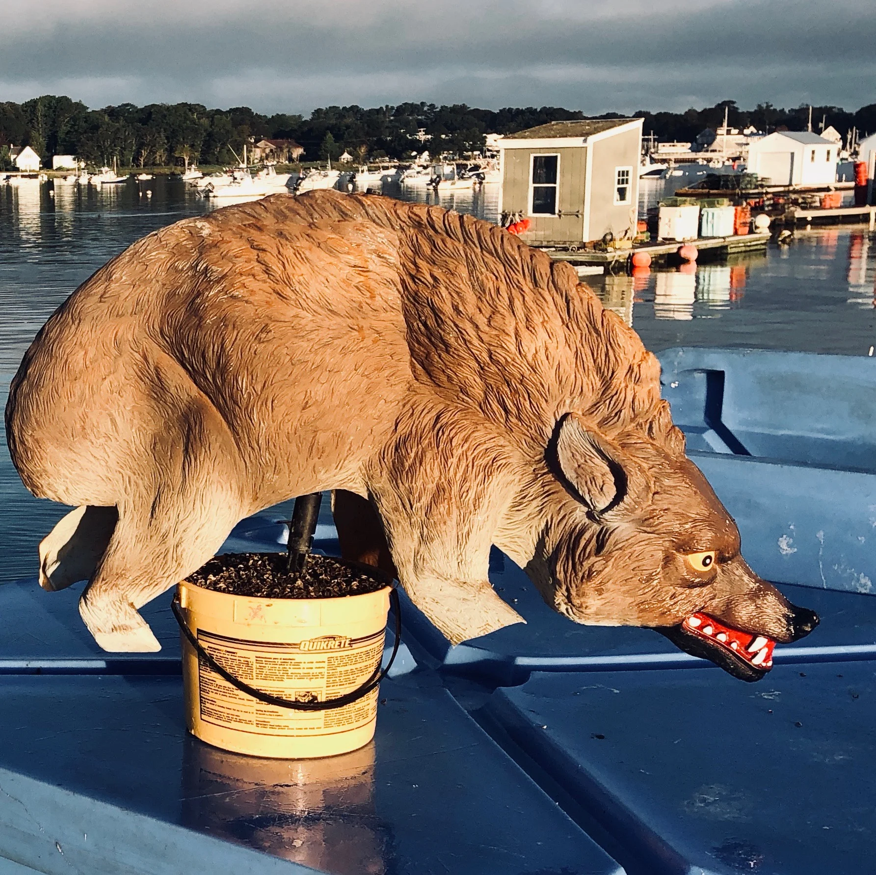 … so we hired ferocious Cujo
