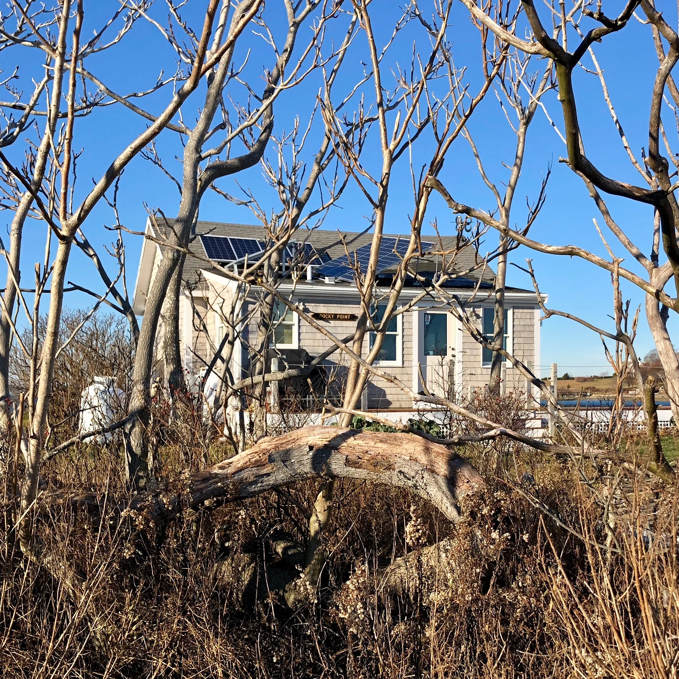 The Bennett camp near the Saquish lease.