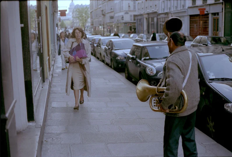 French Horn Hat Man Paris