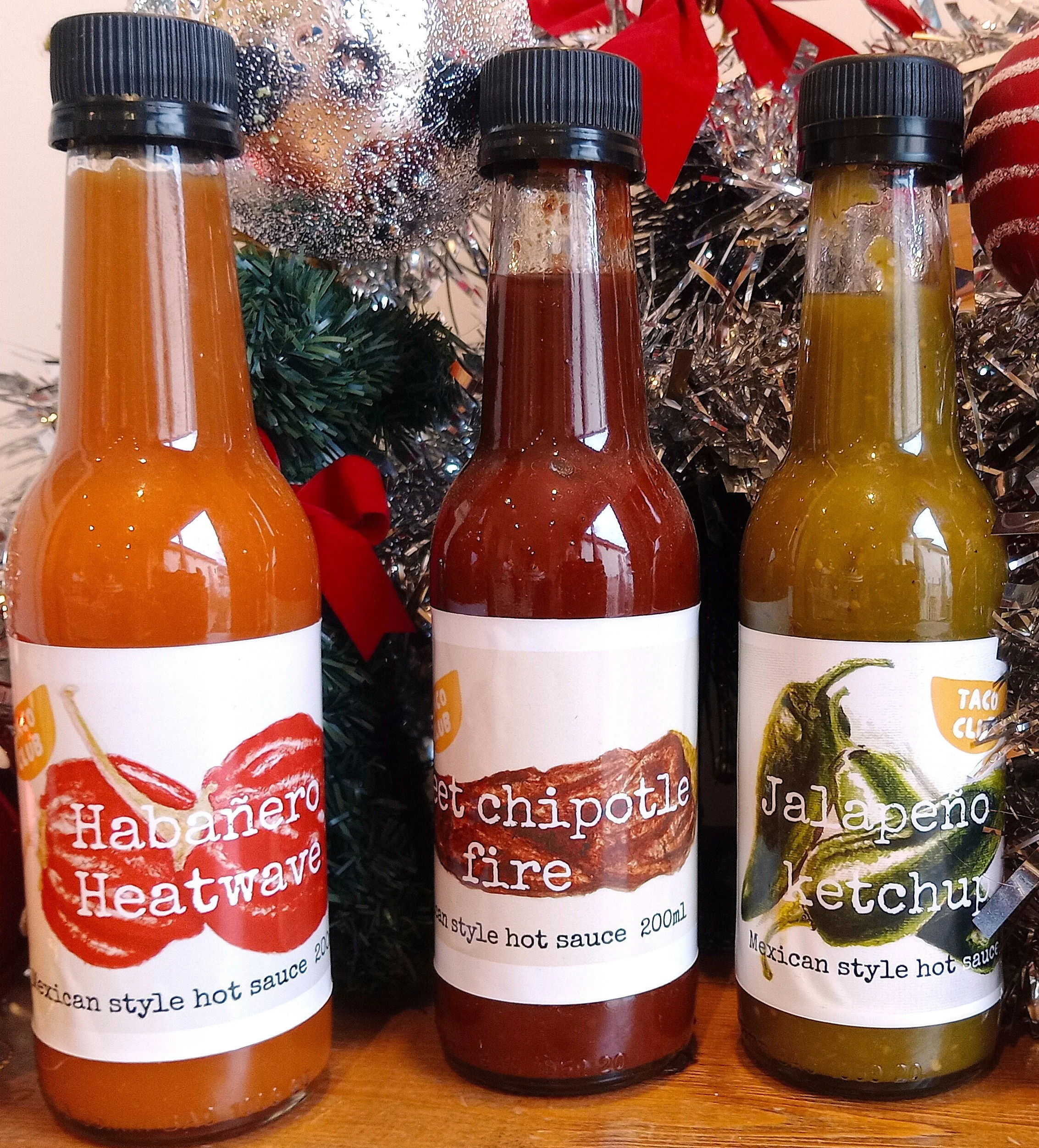 3 pack hot sauces